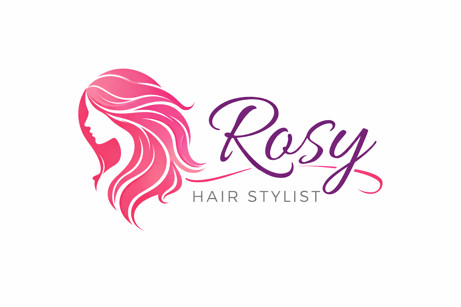 Rosy Hair Stylist logo